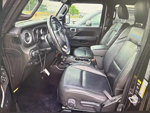 Photo of 2022 Black Clearcoat Jeep Wrangler Unlimited 4xe