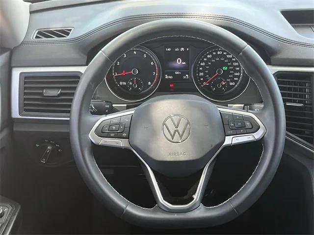Photo of 2021 Pure White Volkswagen Atlas