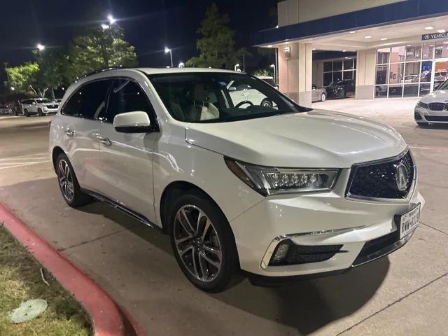 Photo of 2017 White Diamond Pearl Acura MDX