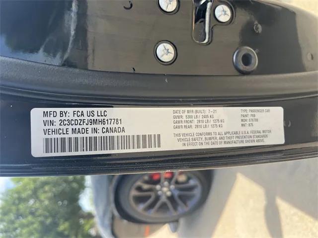 Photo of 2021 Pitch Black Clearcoat Dodge Challenger
