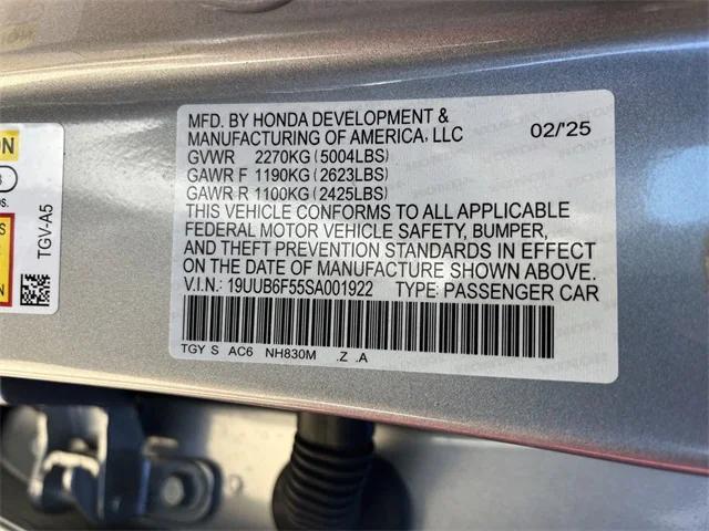 Photo of 2025 Lunar Silver Metallic Acura TLX