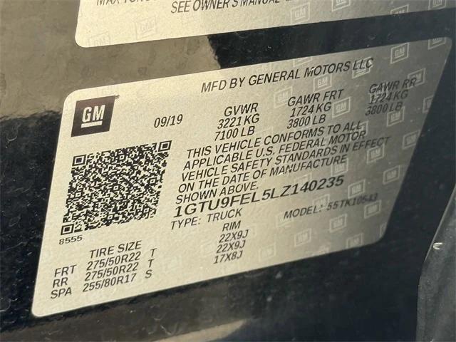 Photo of 2020 Onyx Black GMC Sierra 1500