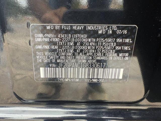 Photo of 2016 Crystal Black Silica Subaru Crosstrek