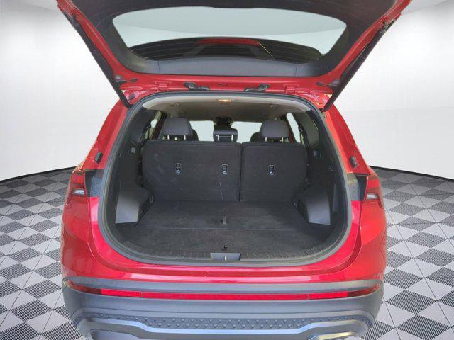 Photo of 2022 Calypso Red Hyundai SANTA FE