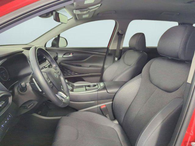 Photo of 2022 Calypso Red Hyundai SANTA FE