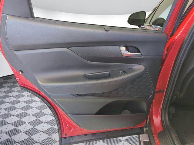 Photo of 2022 Calypso Red Hyundai SANTA FE