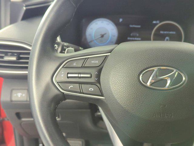 Photo of 2022 Calypso Red Hyundai SANTA FE
