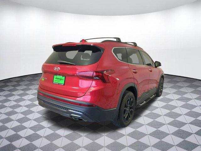 Photo of 2022 Calypso Red Hyundai SANTA FE