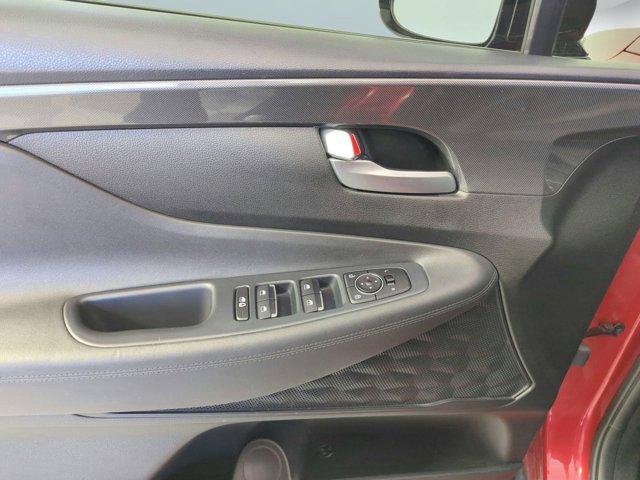 Photo of 2022 Calypso Red Hyundai SANTA FE