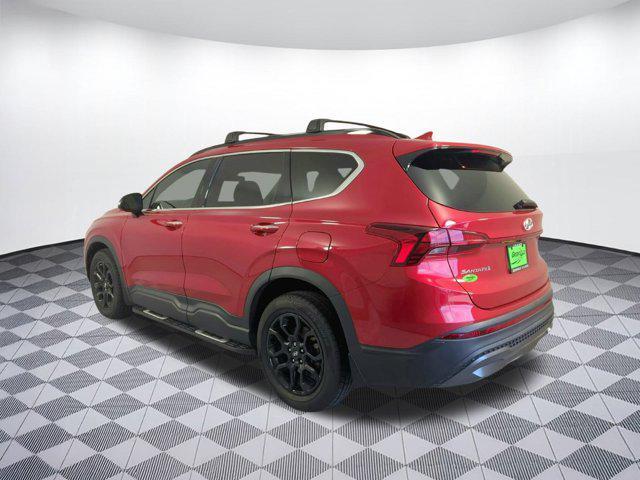 Photo of 2022 Calypso Red Hyundai SANTA FE