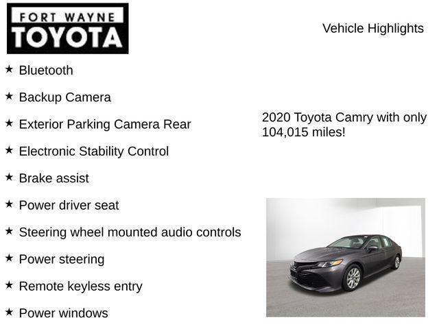 Photo of 2020 Predawn Gray Mica Toyota Camry