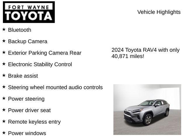 Photo of 2024 Silver Sky Metallic Toyota RAV4