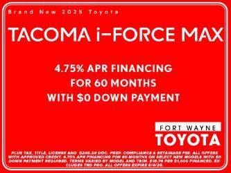 Photo of 2025 Black Toyota Tacoma