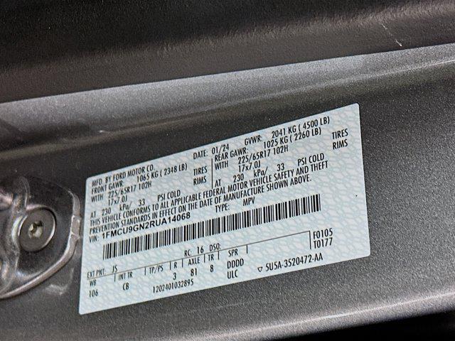 Photo of 2024 Iconic Silver Metallic Ford Escape