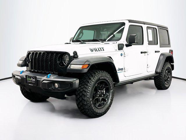 Photo of 2023 Bright White Clearcoat Jeep Wrangler 4xe