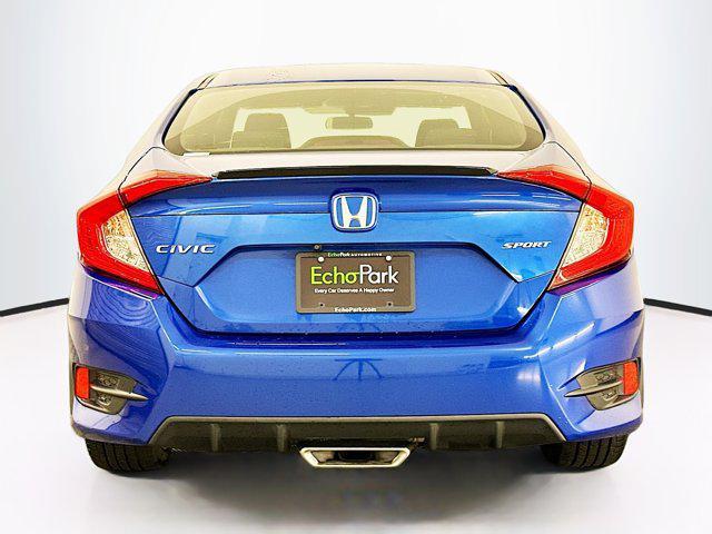 Photo of 2020 Aegean Blue Metallic Honda Civic