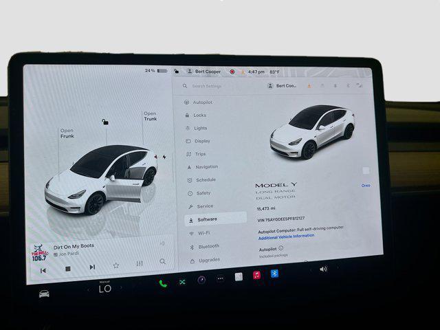 Photo of 2023 Pearl White Multi-Coat Tesla Model Y