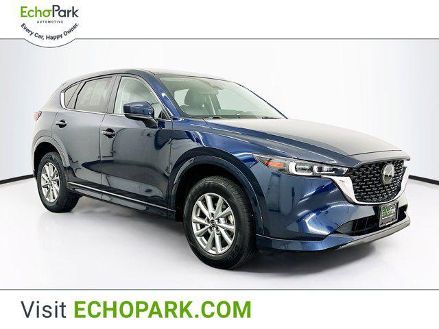 Photo of 2024 Deep Crystal Blue Mica Mazda CX-5