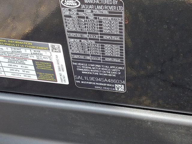 Photo of 2025 Santorini Black Land Rover Range Rover Sport
