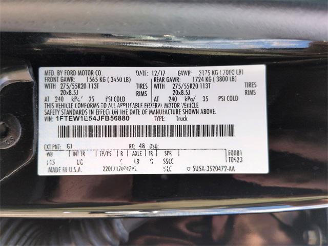 Photo of 2018 Shadow Black Ford F-150