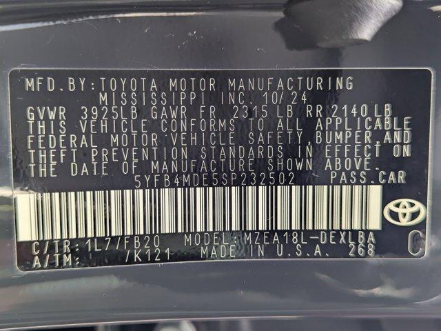 Photo of 2025 Underground Toyota Corolla