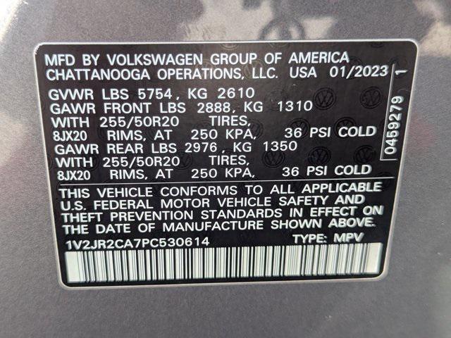 Photo of 2023 Platinum Gray Metallic Volkswagen Atlas