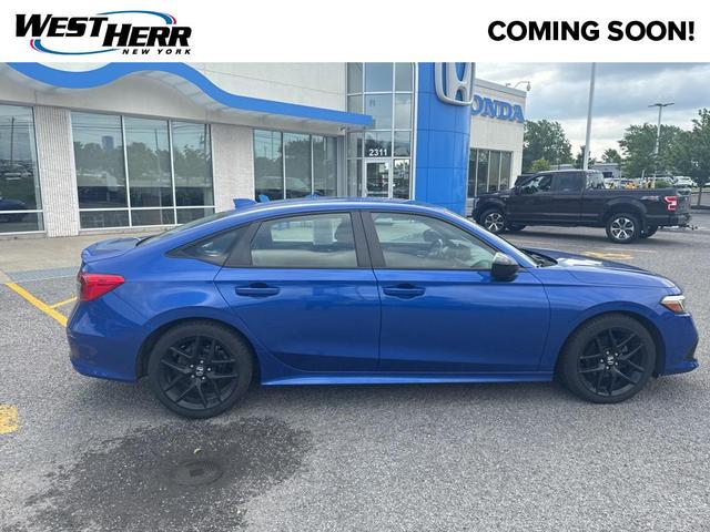 Photo of 2022 Aegean Blue Metallic Honda Civic