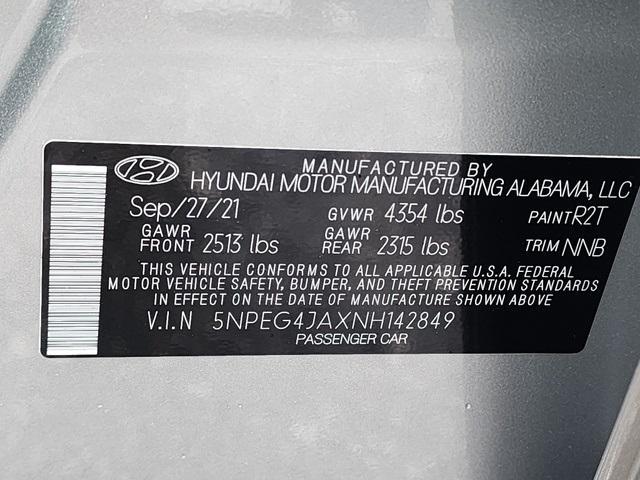 Photo of 2022 Shimmering Silver Pearl Hyundai SONATA