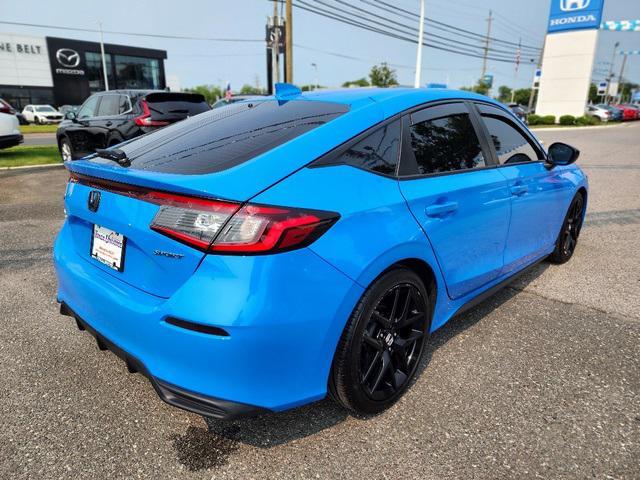 Photo of 2024 Boost Blue Pearl Honda Civic