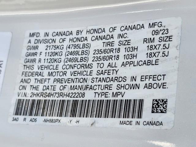 Photo of 2024 Platinum White Pearl Honda CR-V