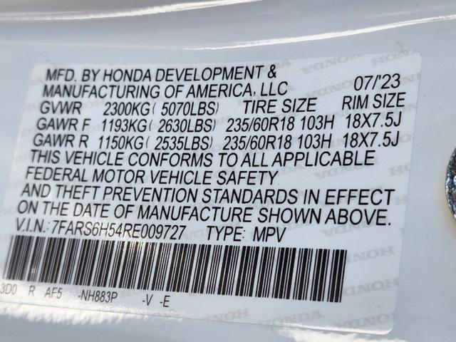 Photo of 2024 Platinum White Pearl Honda CR-V Hybrid