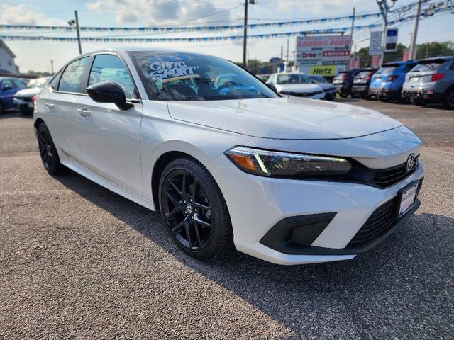 Photo of 2023 Platinum White Pearl Honda Civic