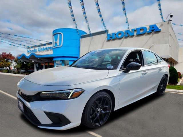 Photo of 2023 Platinum White Pearl Honda Civic