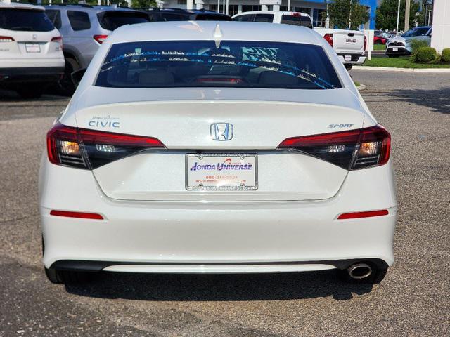 Photo of 2023 Platinum White Pearl Honda Civic