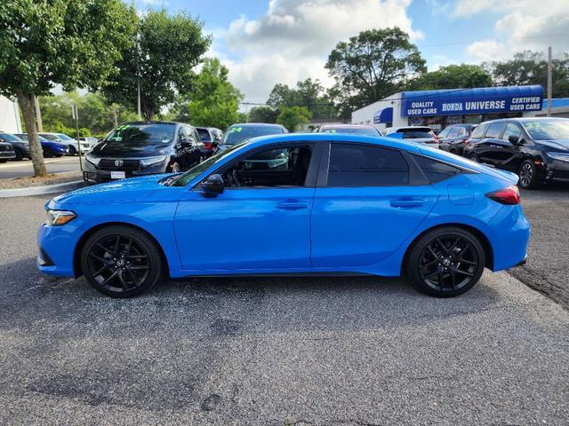 Photo of 2024 Boost Blue Pearl Honda Civic