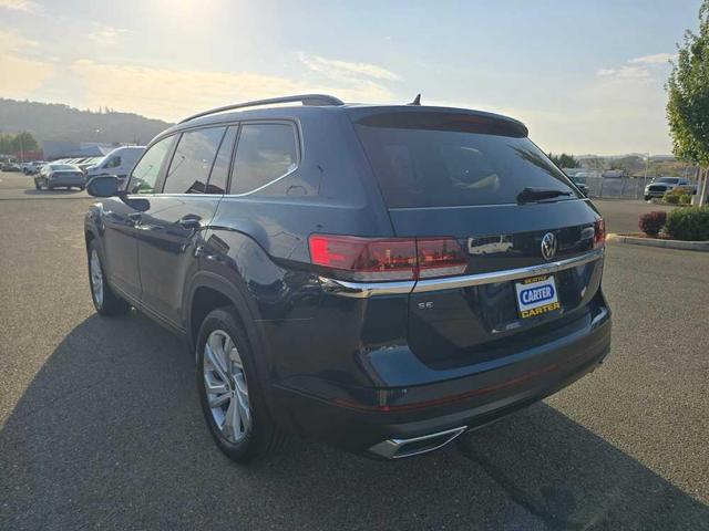 Photo of 2021 Tourmaline Blue Metallic Volkswagen Atlas