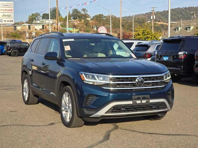 Photo of 2021 Tourmaline Blue Metallic Volkswagen Atlas