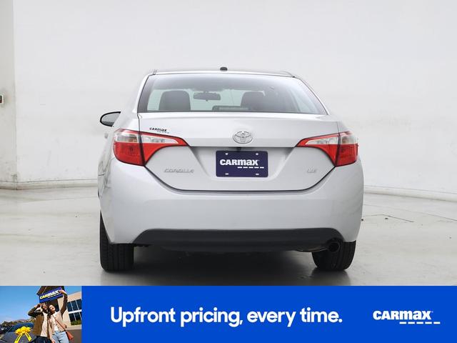 Photo of 2016 Silver Toyota Corolla