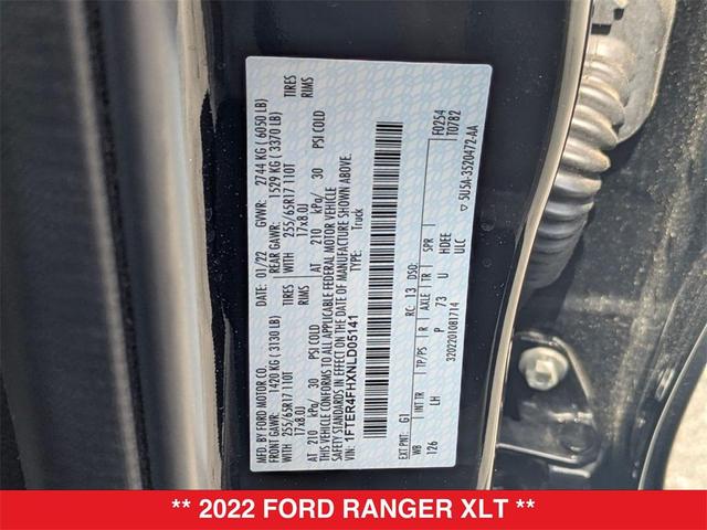 Photo of 2022 Shadow Black Ford Ranger