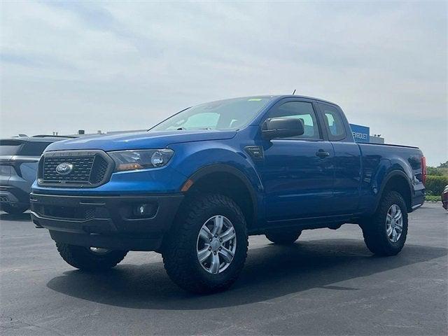 Photo of 2020 Lightning Blue Ford Ranger