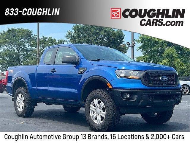 Photo of 2020 Lightning Blue Ford Ranger