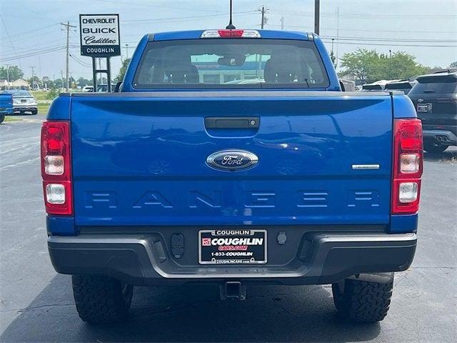 Photo of 2020 Lightning Blue Ford Ranger