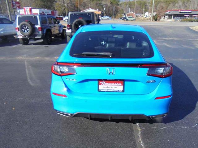 Photo of 2022 Boost Blue Pearl Honda Civic