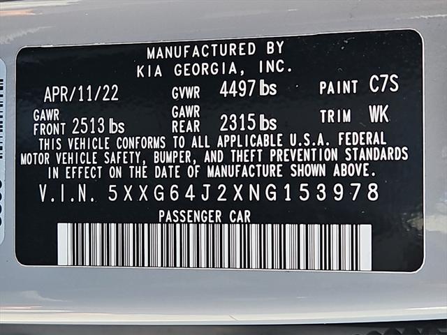Photo of 2022 Wolf Gray Kia K5