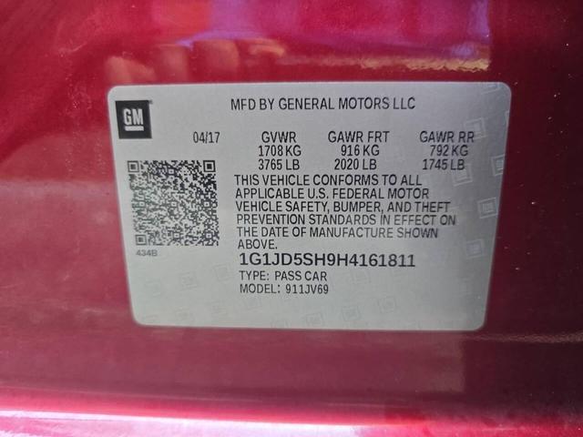 Photo of 2017 Cajun Red Tintcoat Chevrolet Sonic