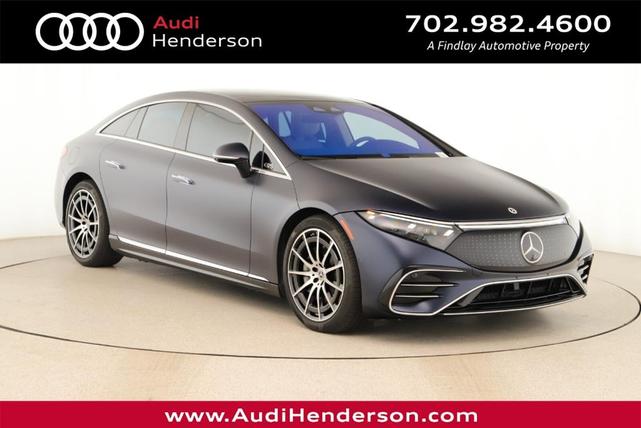 Photo of 2022 Twilight Blue Metallic Mercedes-Benz EQS 580