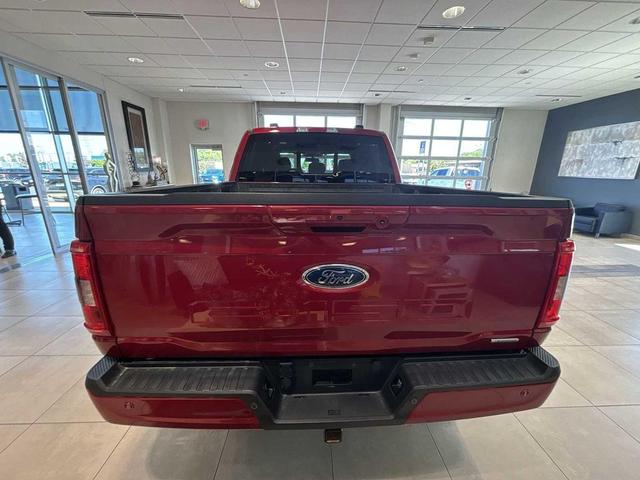 Photo of 2022 Rapid Red Metallic Tinted Clearcoat Ford F-150
