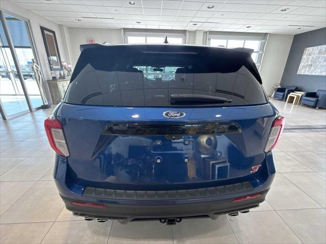 Photo of 2023 blue Ford Explorer