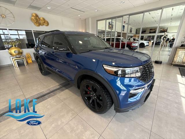 Photo of 2023 blue Ford Explorer