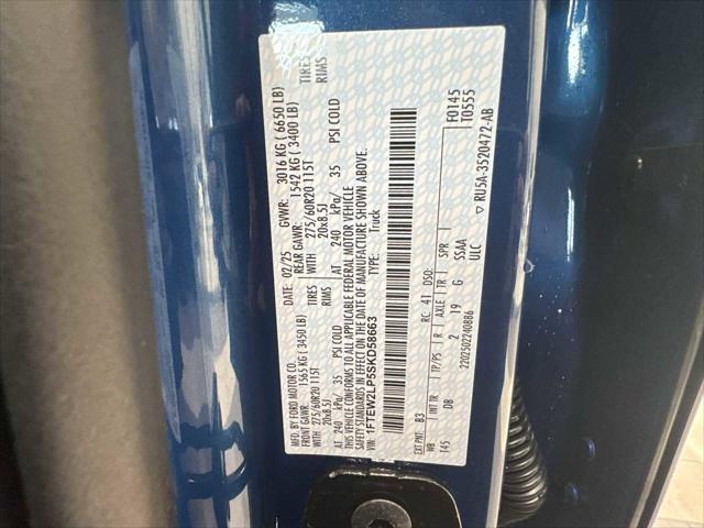Photo of 2025 Atlas Blue Metallic Ford F-150